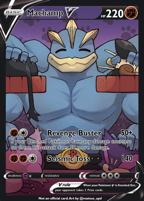 CARD 34 - Machamp V by MateusUPD on DeviantArt