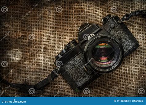 Old Camera Grunge Vintage Texture Stock Image Image Of Grunge Gear