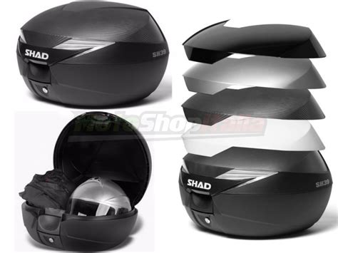 Shad Top Case SH39 Motorcycle Scooter With Plate