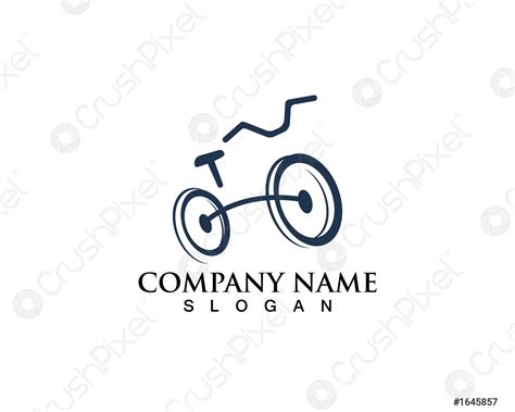 Bike Logo And Symbols Vector Stock Vector Crushpixel