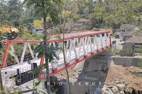 Jembatan Penghubung 2 Kabupaten Di Jawa Timur Lumajang Malang Ini