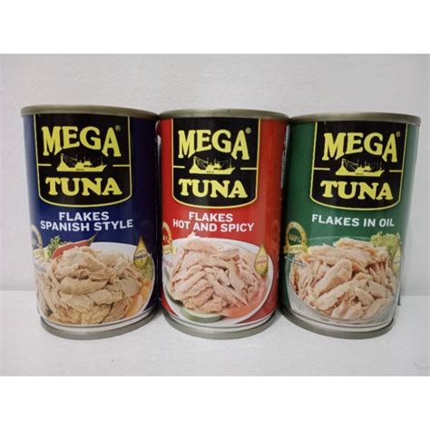 Mega Tuna Flakes In Oil Spanish Style Hot Spicy 155g Shopee Philippines