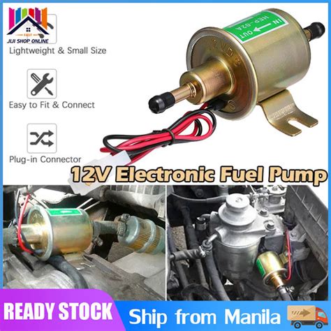 🔝 Original 【24 Hours Delivery】12v Electric Fuel Pump Low Pressure Bolt