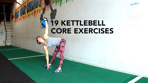 19 Kettlebell Core Workout Exercises Youtube