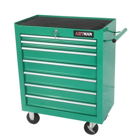 7 Drawers Multifunctional Tool Cart With Wheels - Bed Bath & Beyond - 39874664