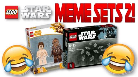 FUNNY LEGO Star Wars MEME Sets 5!, 47% OFF