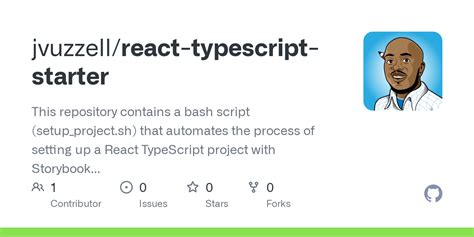 GitHub Jvuzzell React Typescript Starter This Repository Contains A