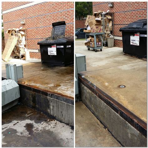Cleaning Up Grease Spill - Extreme Clean of Georgia
