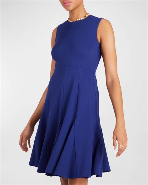 Kate Spade New York Navy Ponte Dress Neiman Marcus