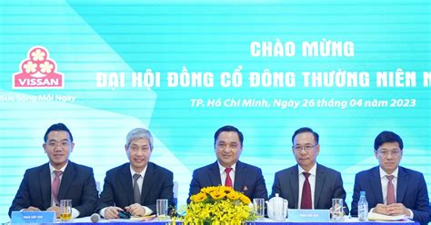 VISSAN đặt mục tiêu tổng doanh thu hơn 4 000 tỉ đồng trong năm 2023