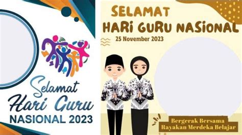 Link Twibbon Hari Guru Nasional Yang Bisa Diunduh Gratis Cocok