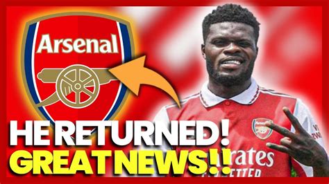 Finally Thomas Partey Returns To Arsenal Training Gunners Prepare The