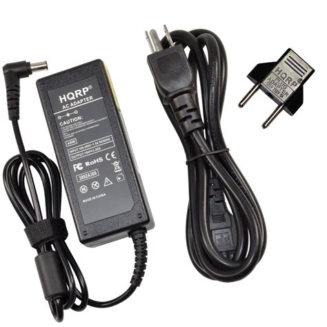 HQRP 19V AC Adapter For LG M2350D M2352D M2352T M2380D M2380DB M2380DF