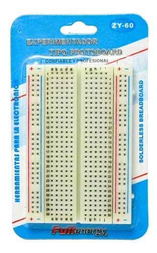 Protoboard 400 Experimentador Circuito Electron Arduino Htec