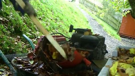 Home Made Leaf Mulching Machine Youtube