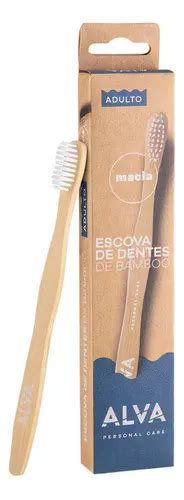 Escova De Dentes Bamboo Adulto Alva MercadoLivre