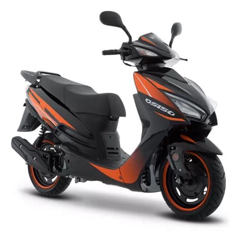 Motoneta Scooter Italika Ds150 Naranja Negro Meses sin interés