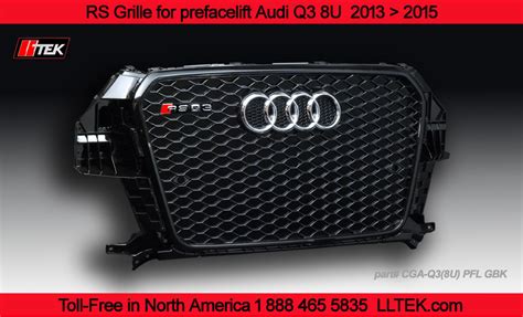 LLTeK Aftermarket RS Grills For Audi Q3