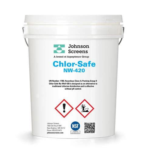 Johnson Screens Announces Alternative To Chlorine To Disinfect Water