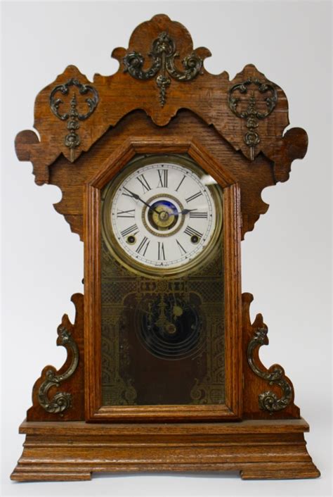 Sold At Auction Antique Seth Thomas Oak Case Kitchen Clock