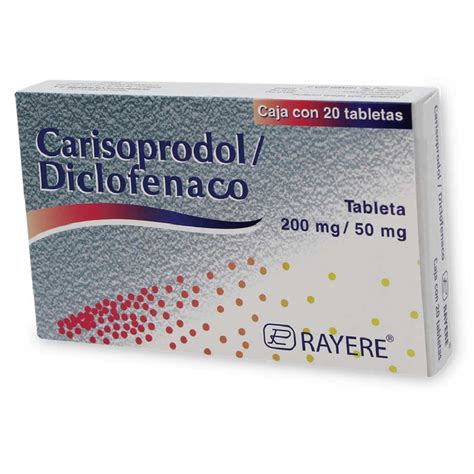 Carisoprodol Diclofenaco Mg Duoflex Grag C Ray