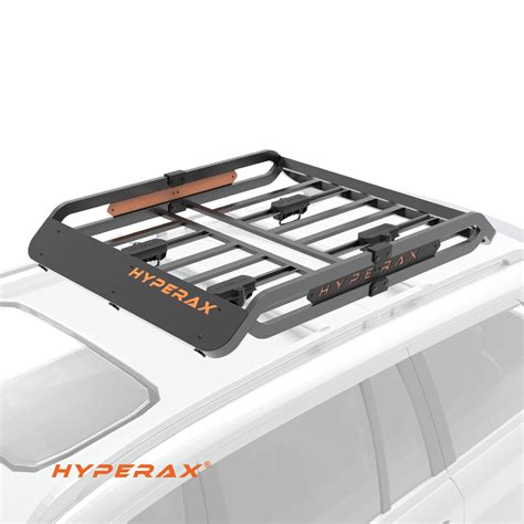 Buy Hyperax Iridium M Steel Cargo Roof Rack Kayak Carrier 50 X 37 5 X 6 5” 200lb Max Load Cargo