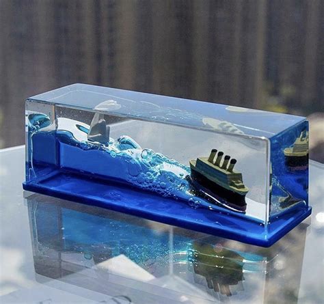 Купить Водяной шар Круизный корабль в жидкости 5 см, стекло в Алматы ...