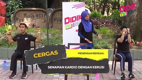 Cergas 2022 Menengah Rendah Senaman Kardio Dengan Kerusi R YouTube