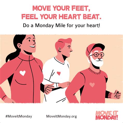 Get walking this Move It Monday to improve your heart health