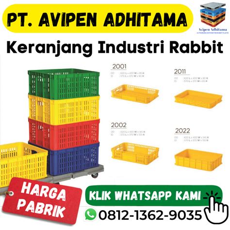 Cari Perlengkapan Industri Box Container Plastik Rabbit Aja Home