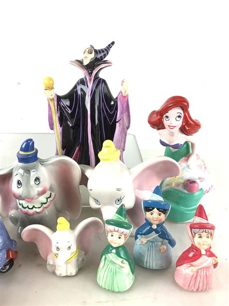 Lot - (19) Assorted Vintage Disney Figurines