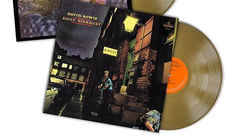 David Bowie's Ziggy Stardust and Hunky Dory released on gold vinyl