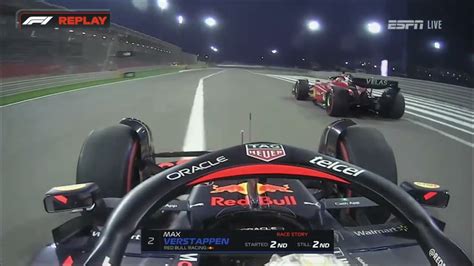 Max Verstappen Onboard Start Bahrain GP 2022 YouTube