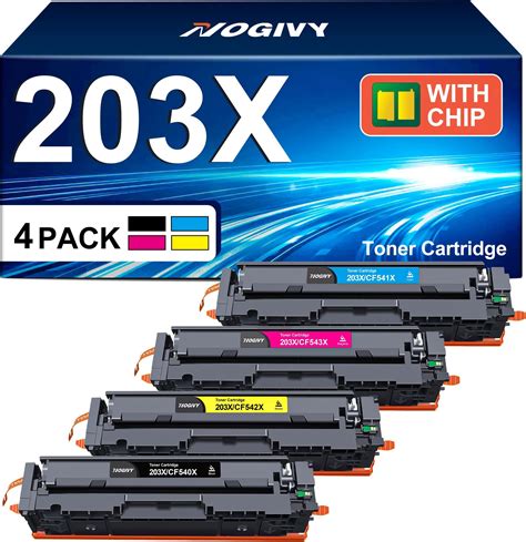 Hp 203x Cf540x Original Toner Schwarz Mit Hoher Reichweite Für Hp