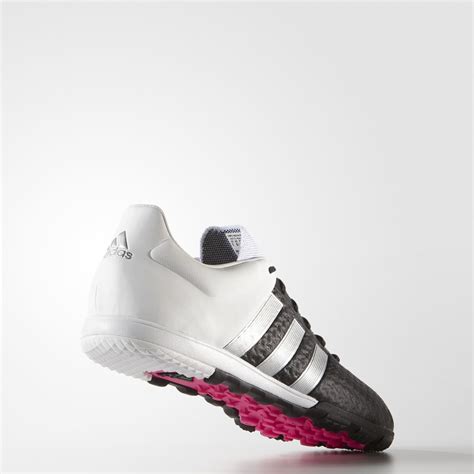 Adidas Ace Primeknit Cage Shoes Core Black Matte Silver White