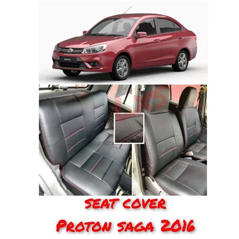 Proton Saga Full Set Seat Cover Shopee Malaysia