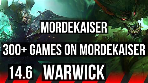 Mordekaiser Vs Warwick Top Games Br Master Youtube