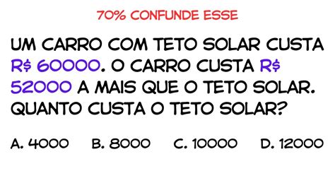 Muita Gente Confunde Esse Problema De Equa O Do Grau Matem Tica