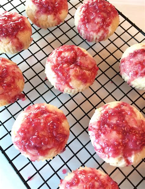 Add These Lemon Muffins With Raspberry Glaze To Your Breakfast Table