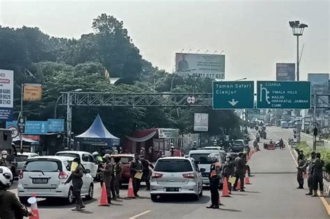 Antisipasi Kemacetan Ganjil Genap Diterapkan Di Puncak Bogor Megapolitan