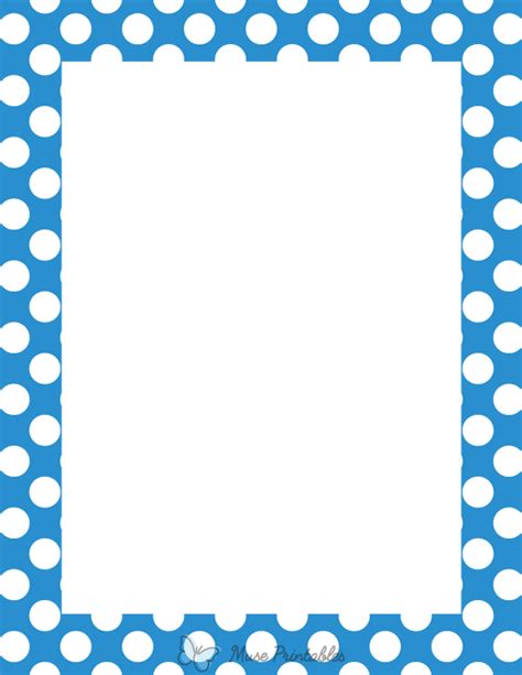 Polka Dot Border