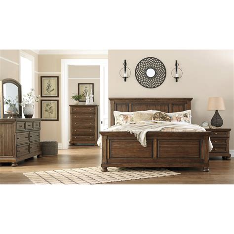 Signature Design By Ashley Flynnter Queen Bedroom Group Royal Furniture Bedroom Groups