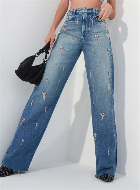 Calça Jeans Juliette Strass Colcci