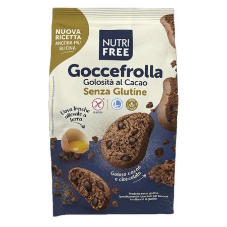 Biscuiti Fara Gluten Cu Bucati De Ciocolata Goccefrolla Farmacia