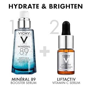 Vichy Min Ral Daily Skin Booster Serum And Moisturizer Fl Oz