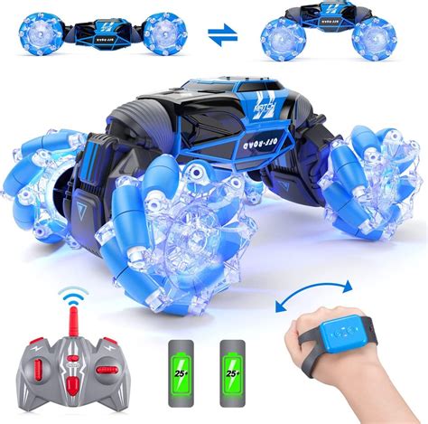 Buy Powerextra LED Gesture Rc Car 4WD 2 4GHz Remote Control Gesture