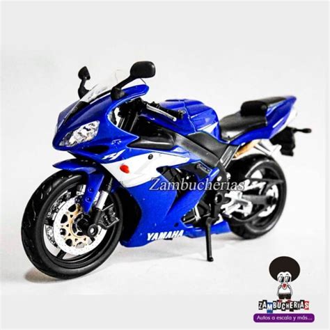 Motos A Escala Yamaha Yzf R Colecci N Juguetes Zambucherias