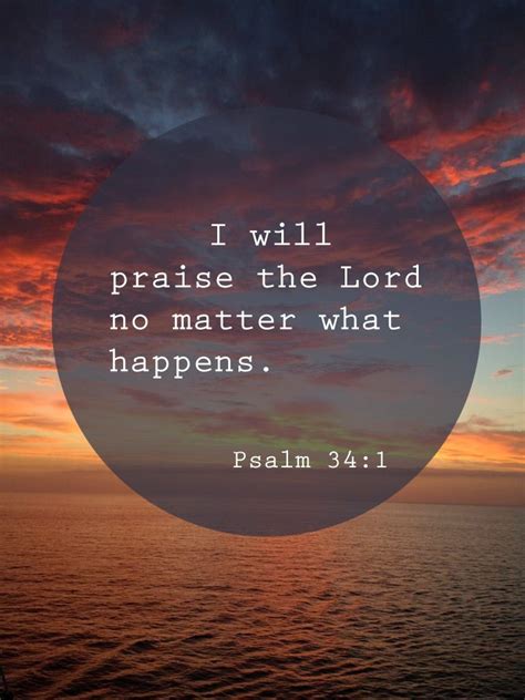 I Will Praise Him