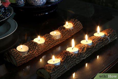 How To Make A Tree Branch Tealight Candle Holder 12 Steps