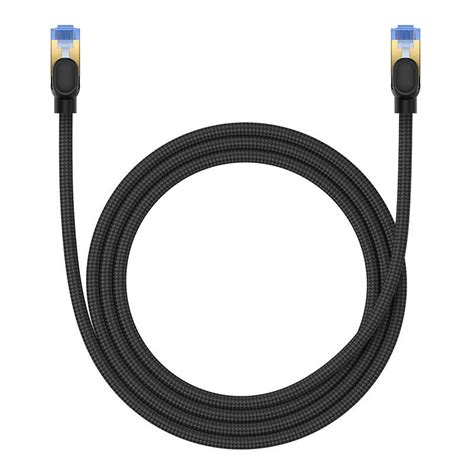 Kabel Sieciowy W Oplocie Kat Baseus Ethernet Rj Gbps M